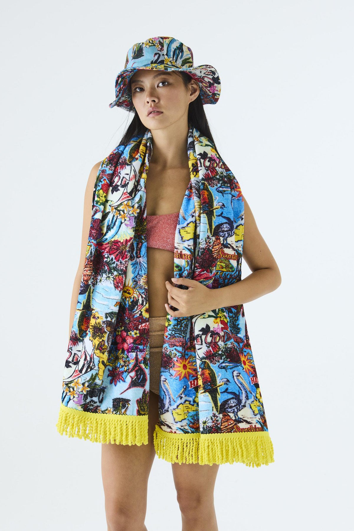 x Romance Was Born Terry Beach Towel