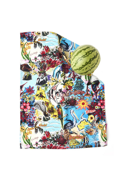 x Romance Was Born Tea Towel