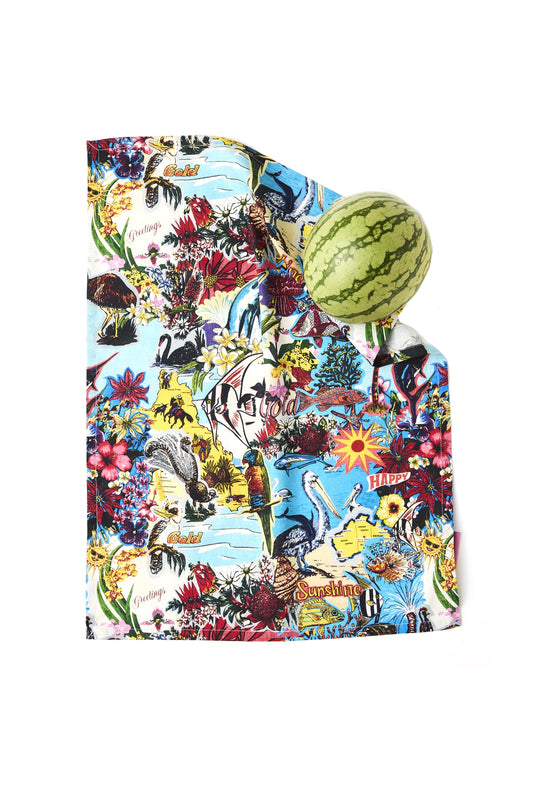 x Romance Was Born Tea Towel
