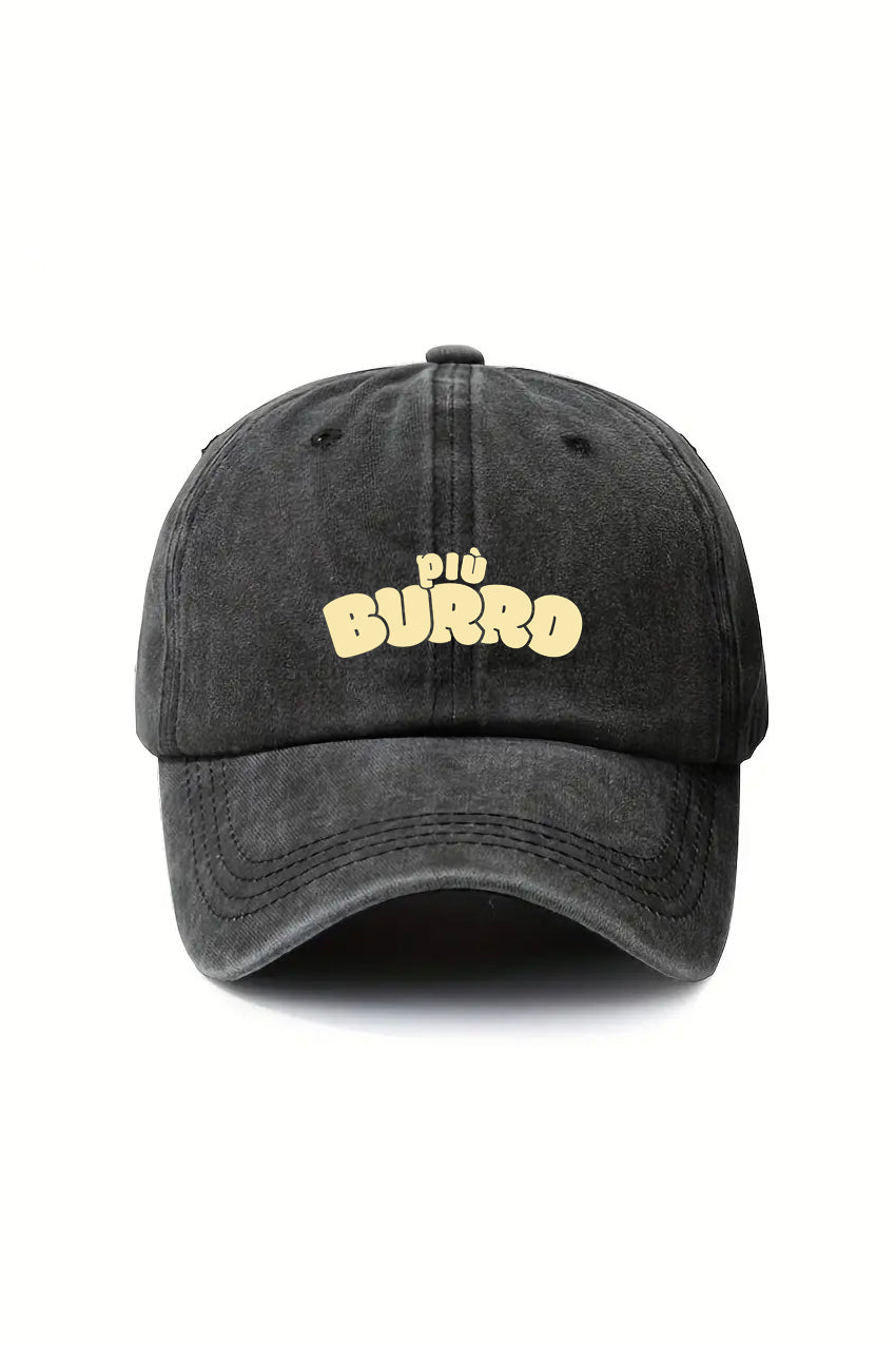Più Burro Hat (Black)