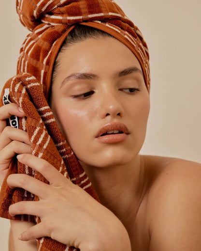 2 Pack Face Washer (Terracotta Multi)