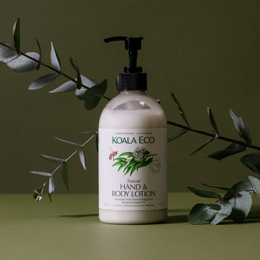 Natural Hand and Body Lotion (Lemon Scented Eucalyptus & Rosemary)