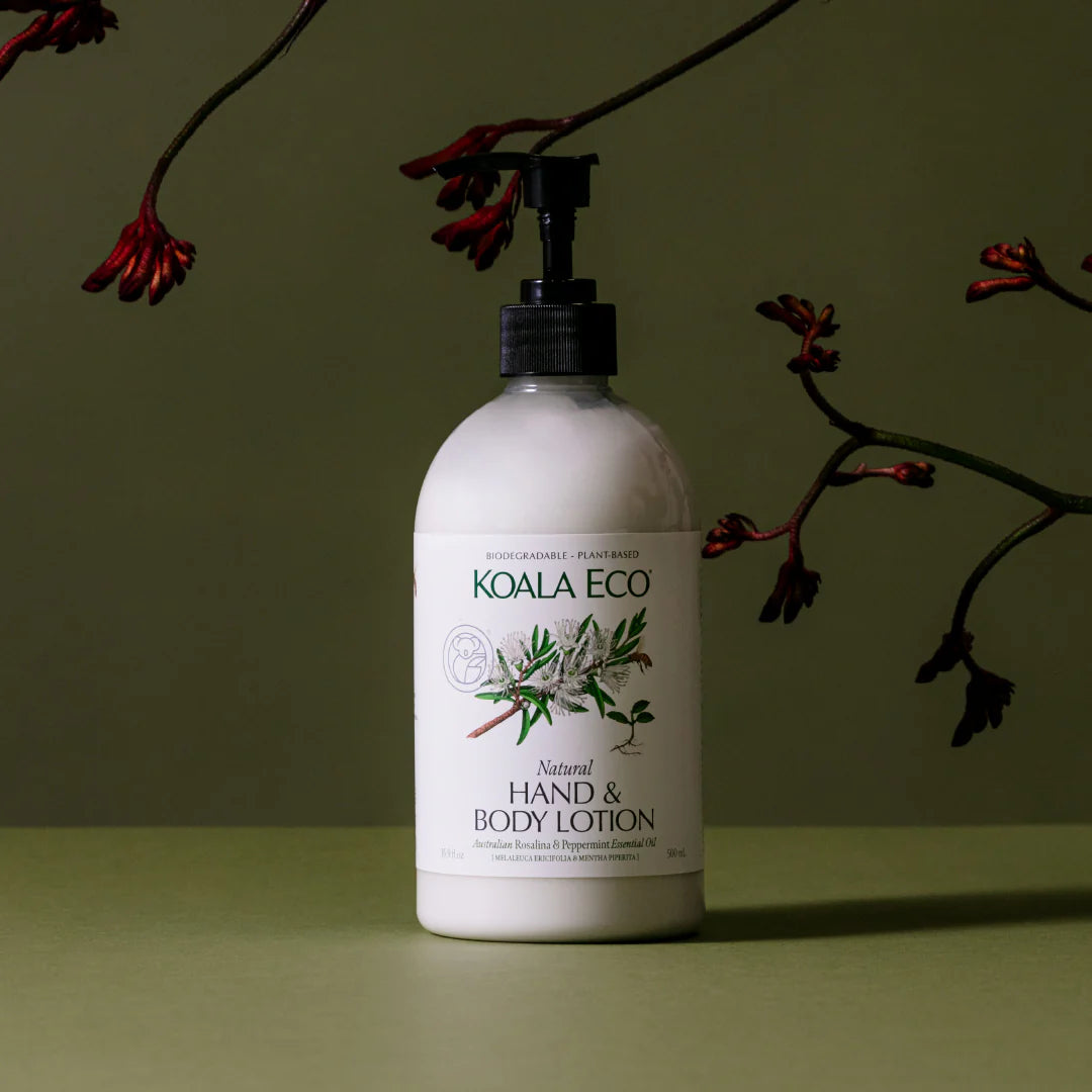 Natural Hand and Body Lotion (Rosalina and Peppermint)