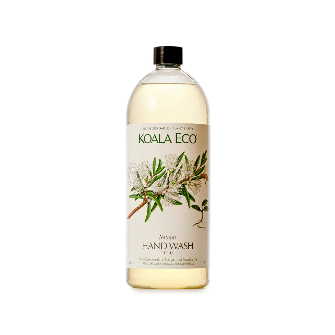 Natural Hand Wash REFILL (Rosalina & Peppermint) 1ltr