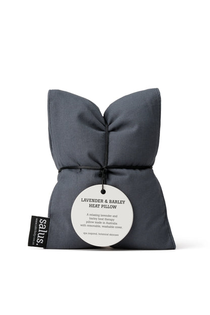 Lavender and Barley Heat Pillow - Charcoal