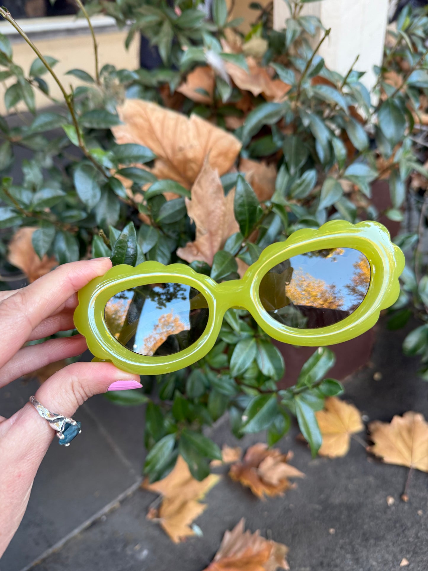 Joni Sunglasses (Lime)