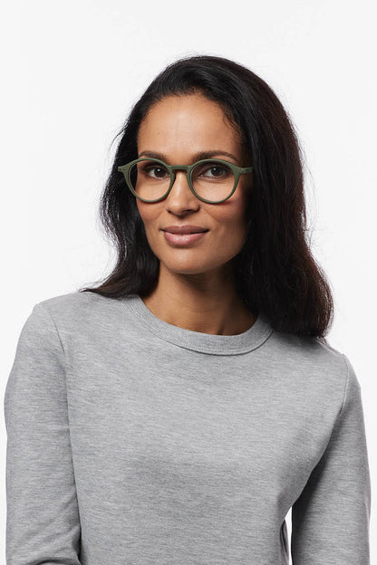 SHAPE #D Reading Glasses (Khaki Green)