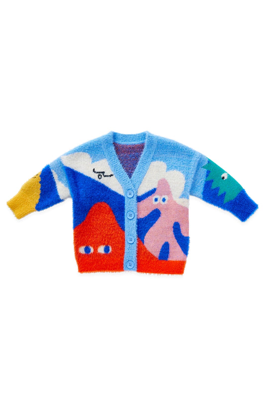Mount Wiggly Knit Cardigan