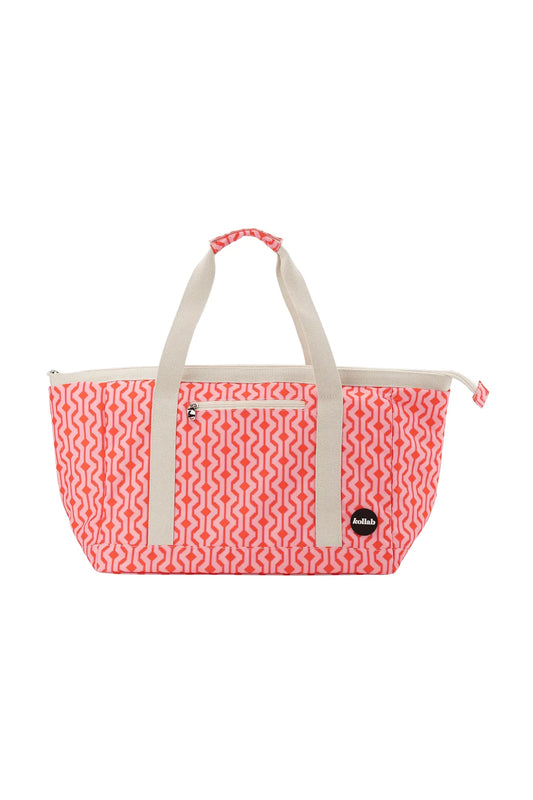 Tote Bag (Cherry Zig Zag)