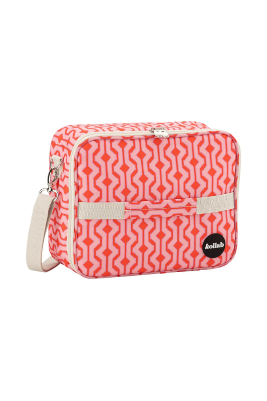 Bento Bag (Cherry Zig Zag)