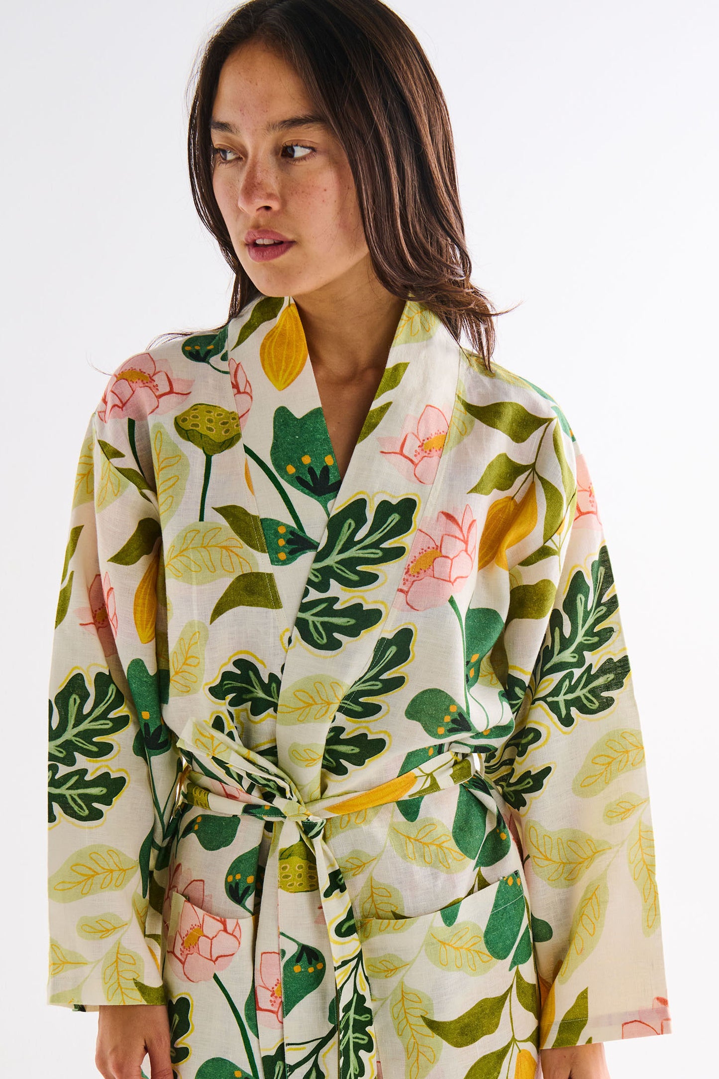 Wander Linen Robe