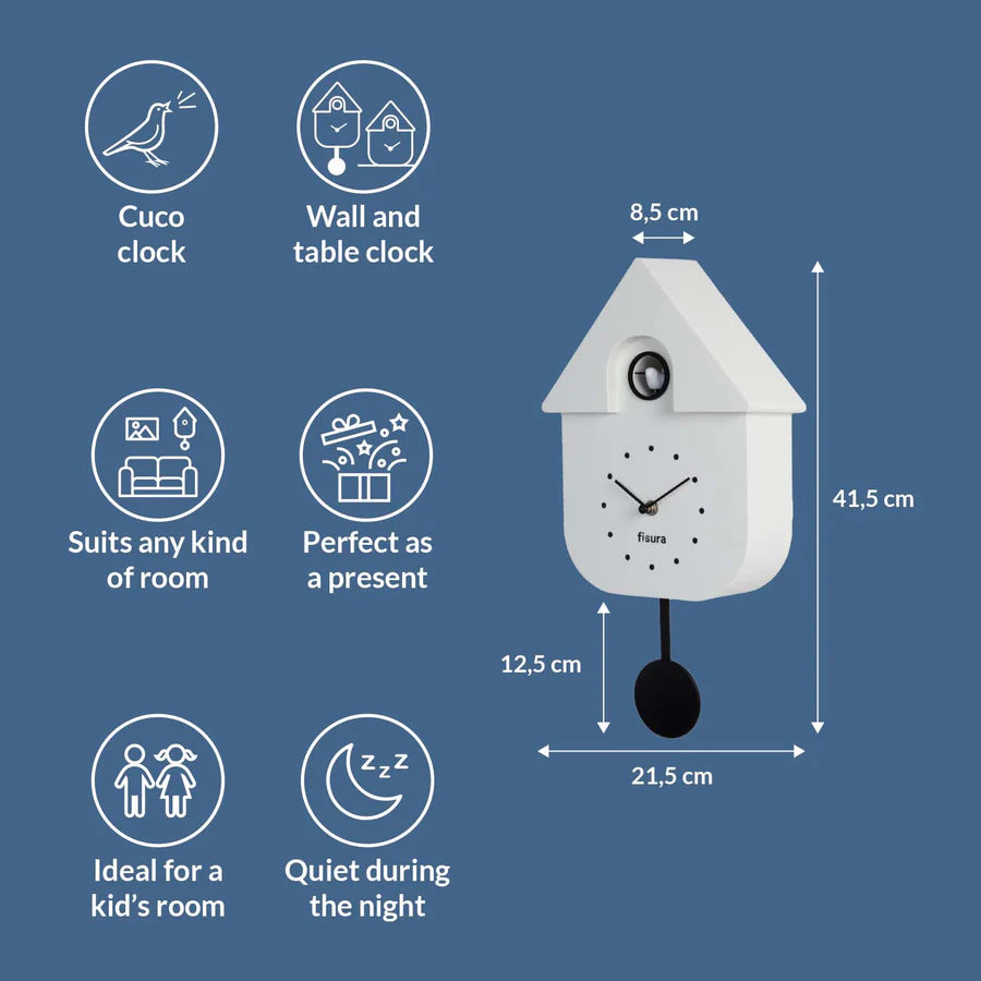 Cuckoo Clock (White)