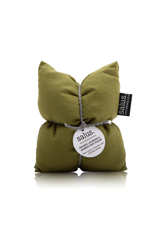 Organic Heat Pillow - Moss (Lavendar & Jasmine)