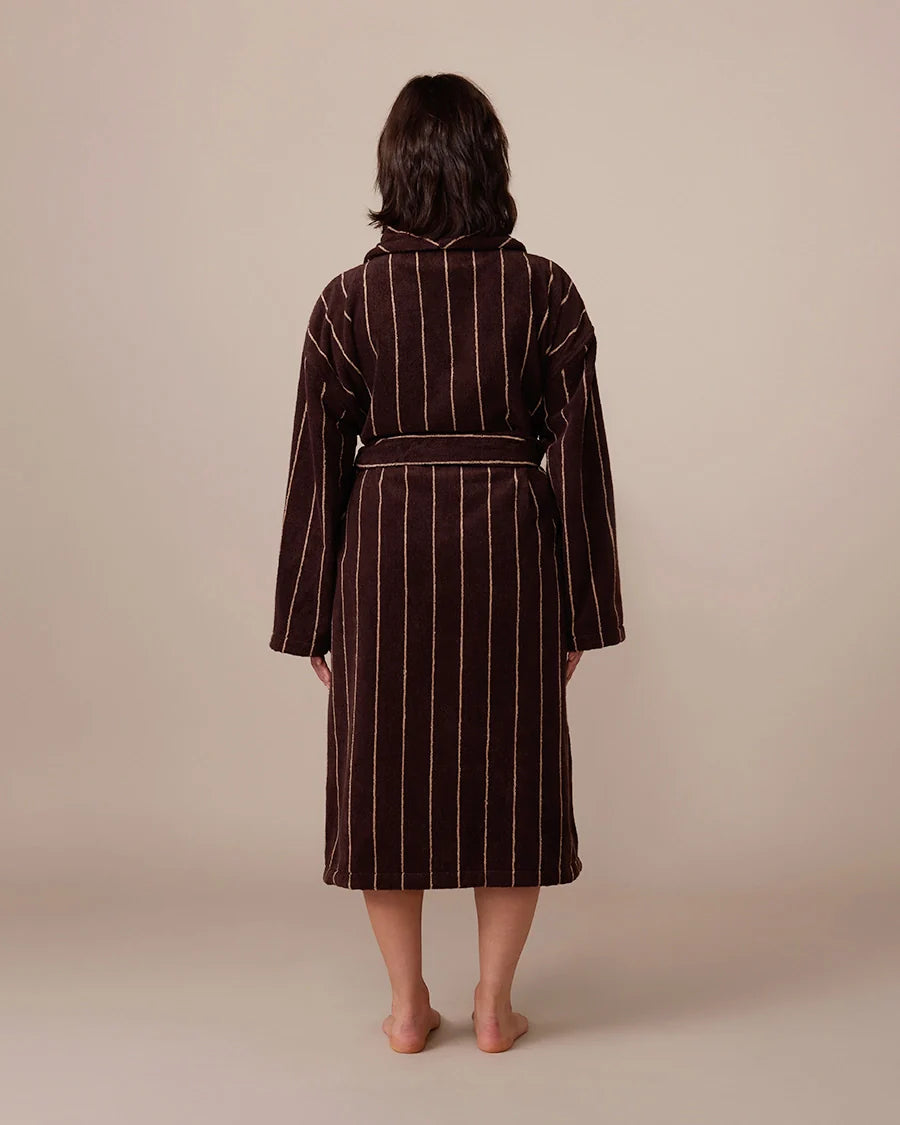 Robe (Espresso Stripes)