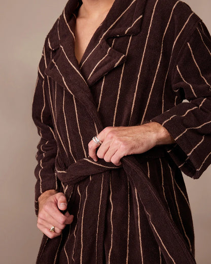 Robe (Espresso Stripes)