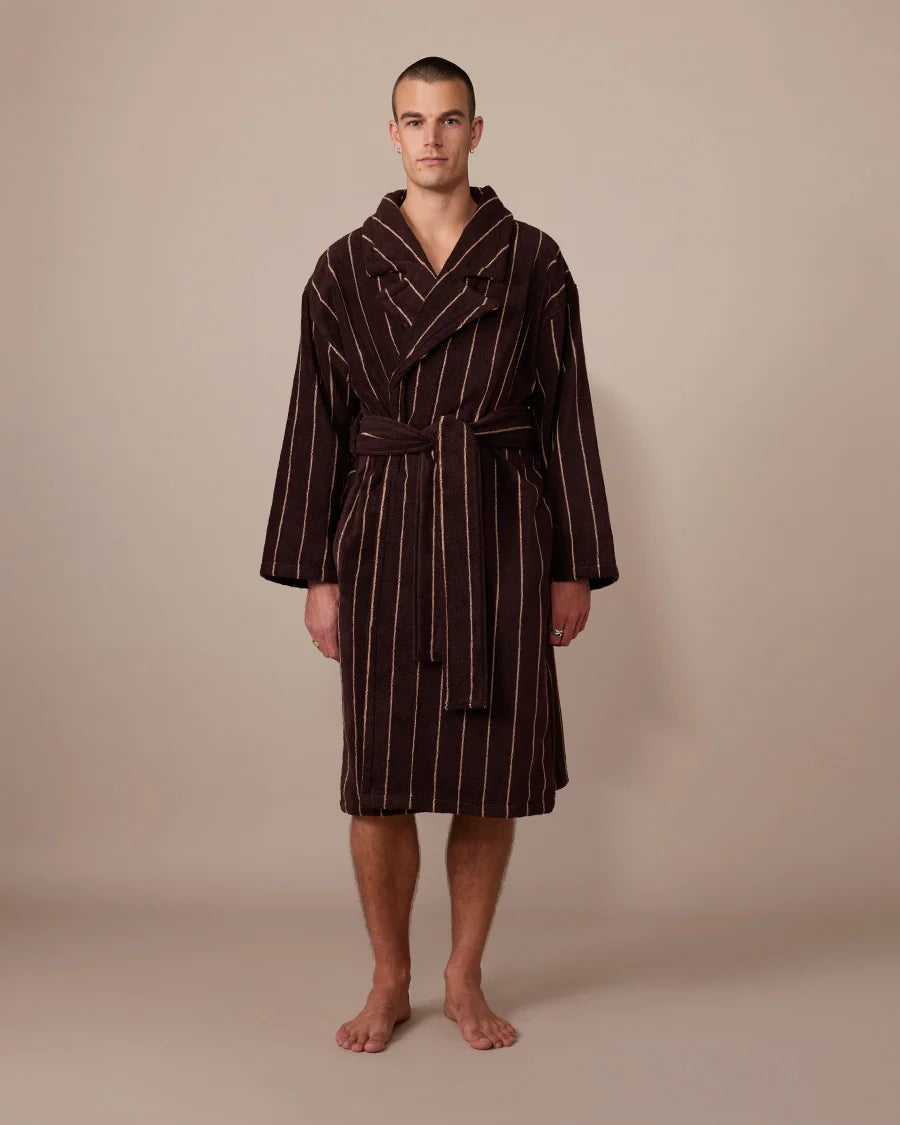 Robe (Espresso Stripes)