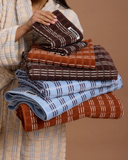 Bath Towel (Terracotta Multi)