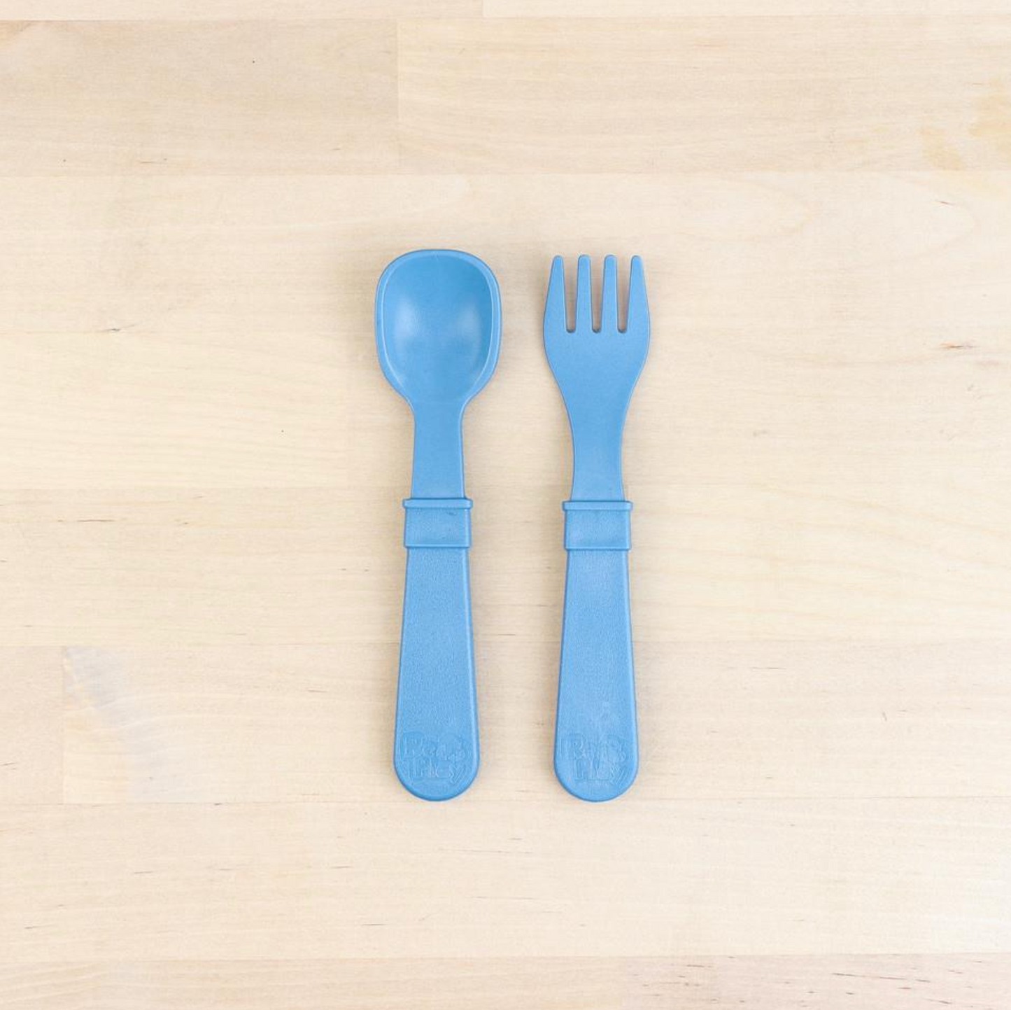 Re-play Fork and Spoon Set (Denim)