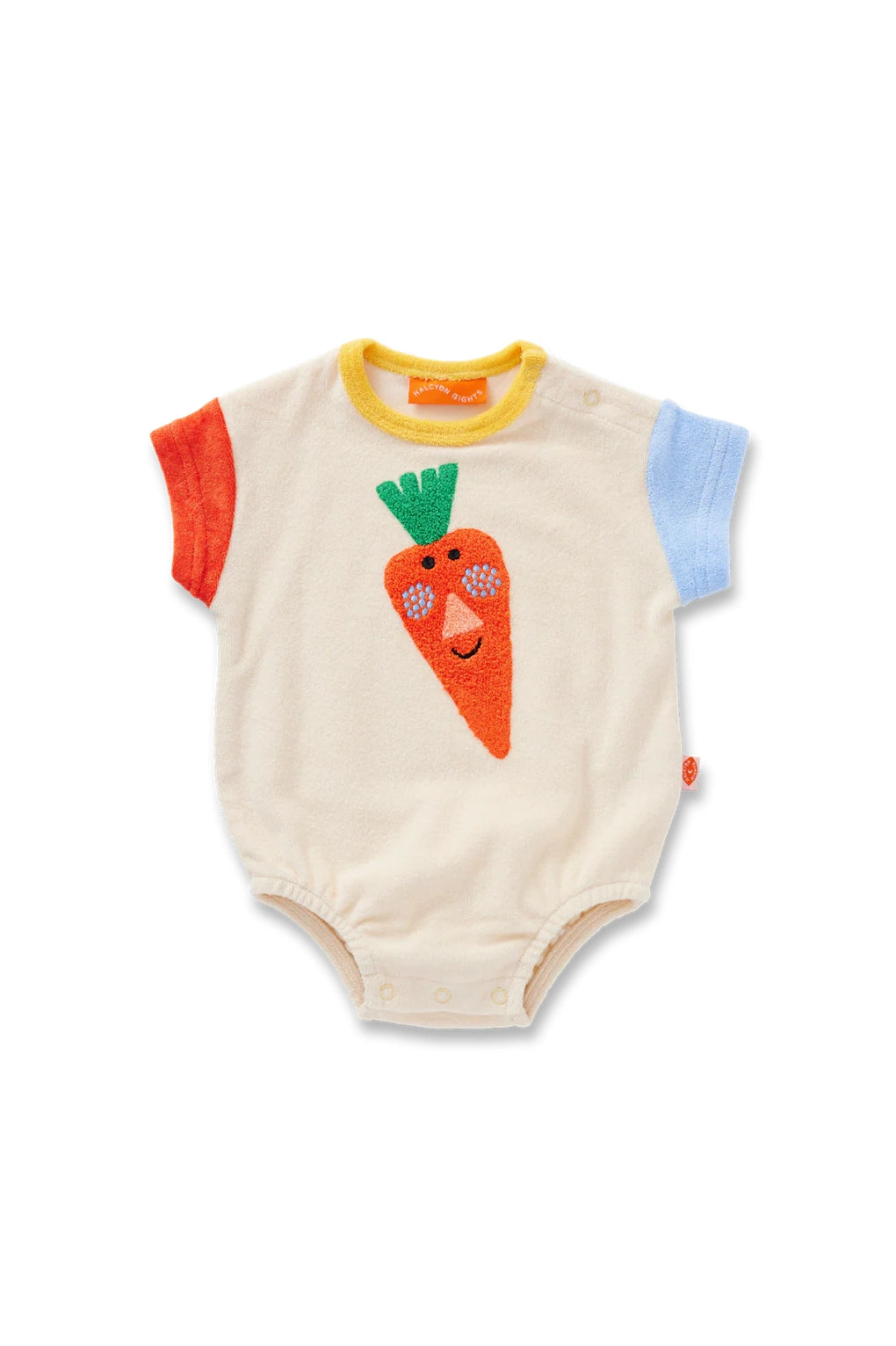 Pocket Patch Terry SS Bodysuit