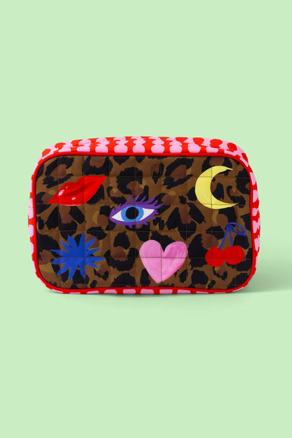 Leopard Icon Wash Bag