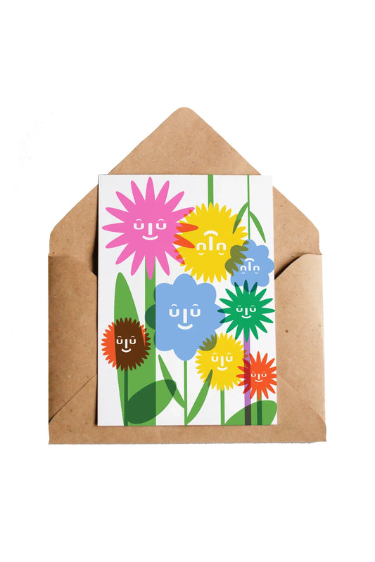 The Flowers Card