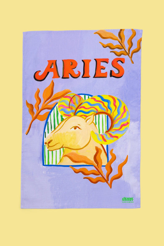 Zodiac Tea Towel (Aries)