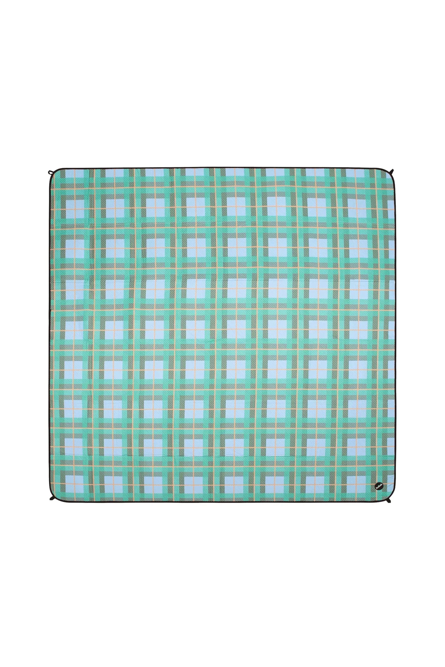 Picnic Mat (Ocean Check)