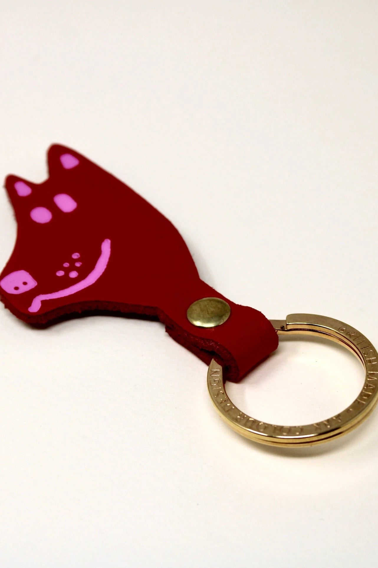 Dog Keyring (Red)