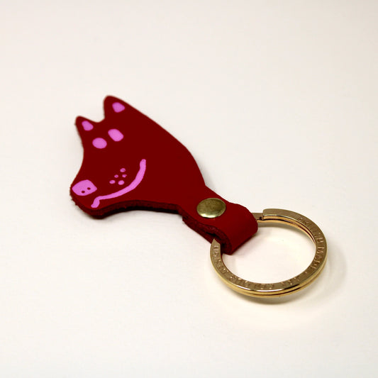 Dog Keyring (Red)