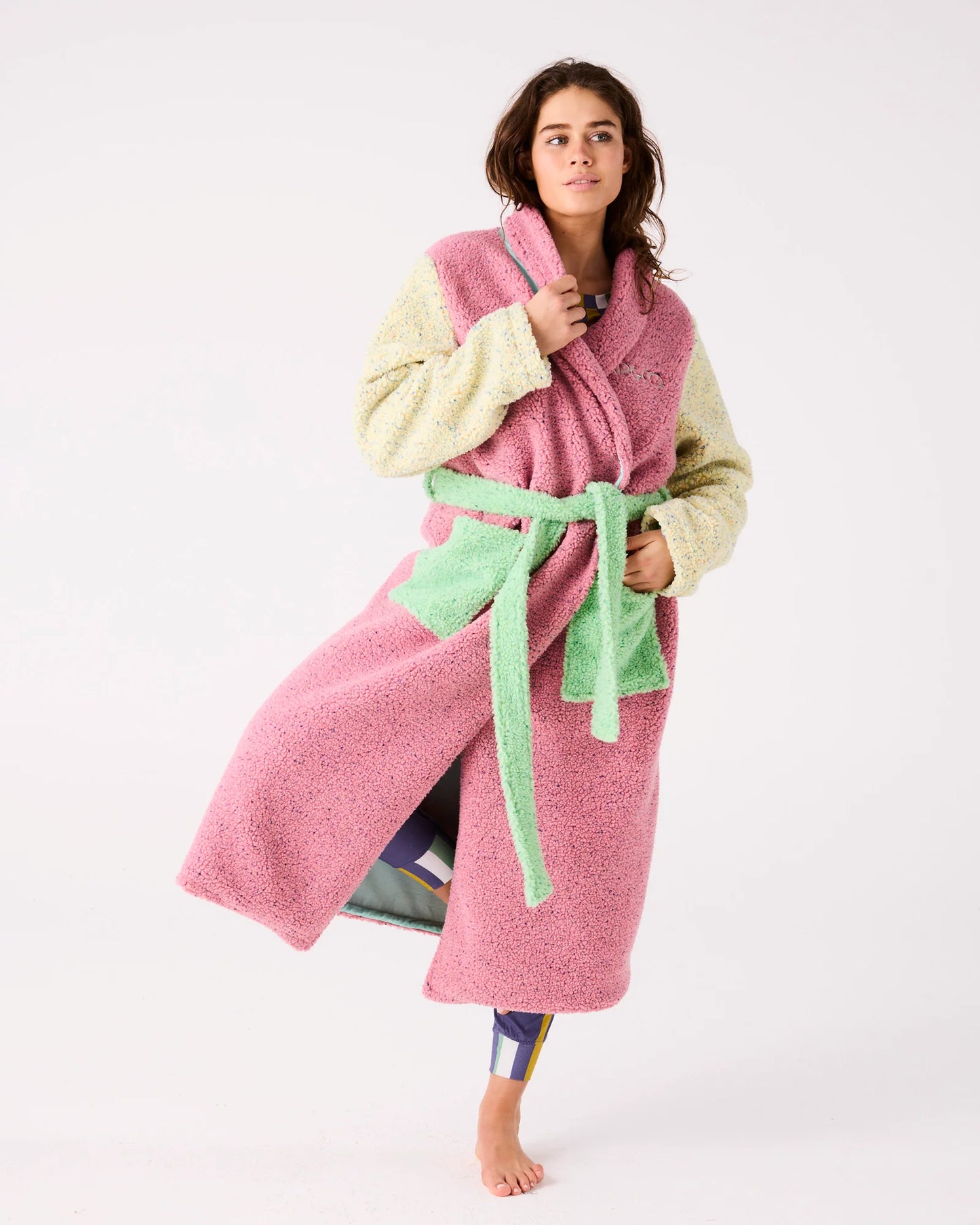 Candy Lane Sherpa Robe