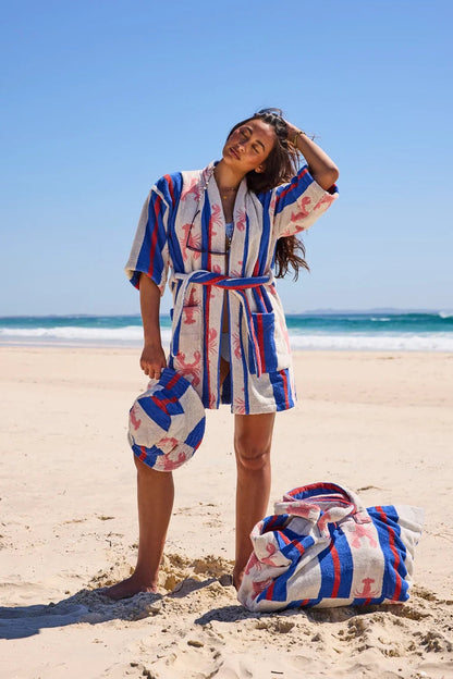 Lobster Fan Club Mini Bath Robe