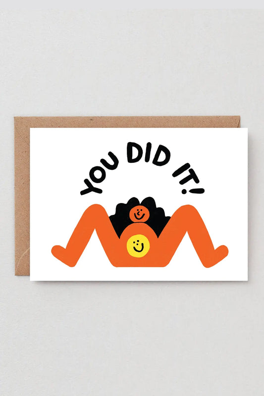 You Did It Card