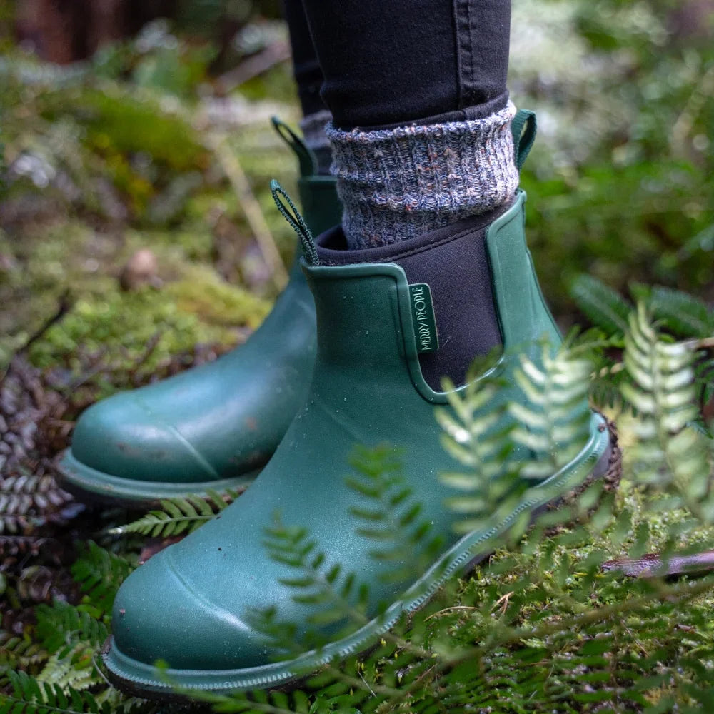 Bobbi Gumboot (Alpine Green & Black)