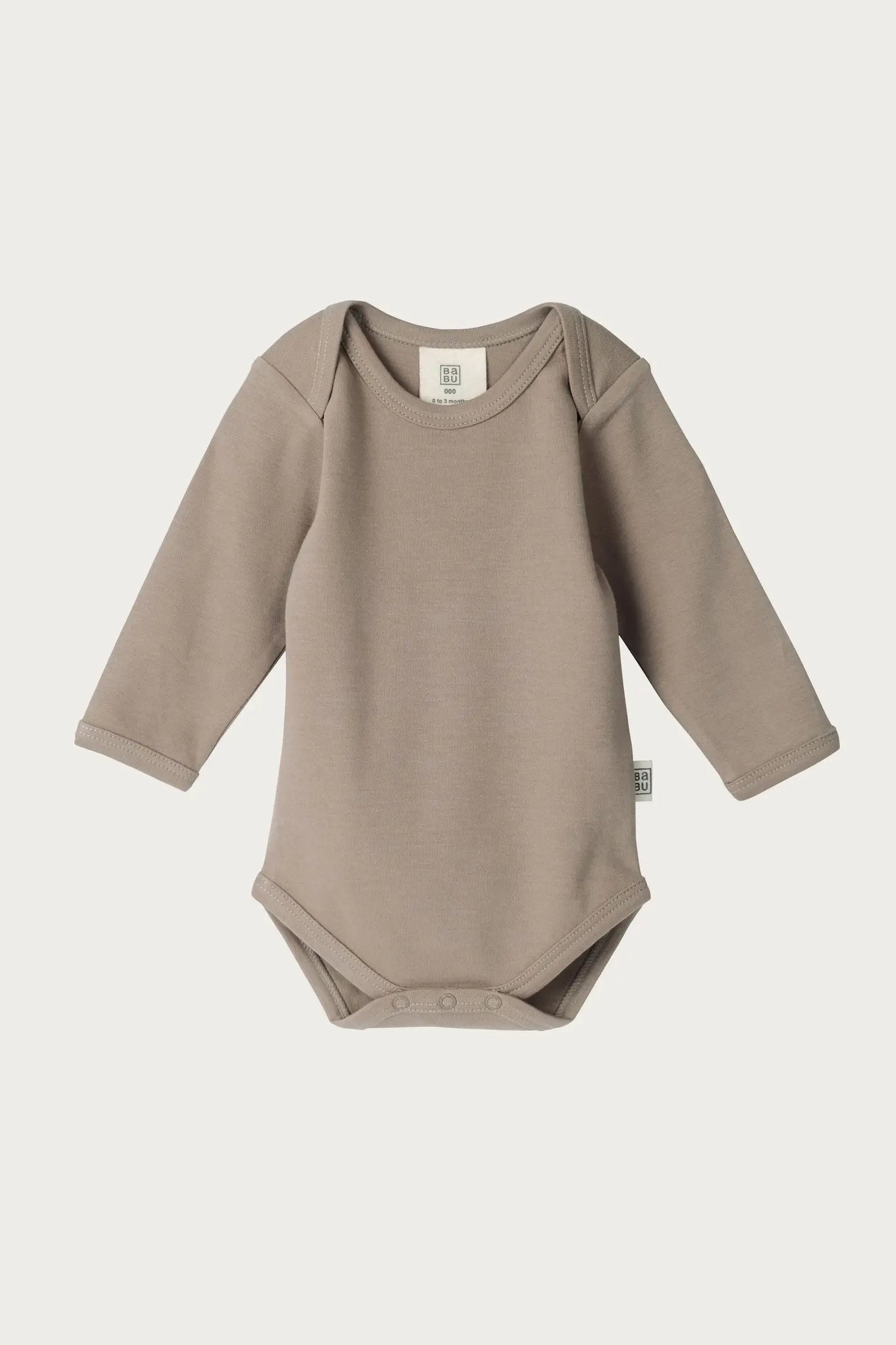 Long Sleeve Bodysuit (Walnut)