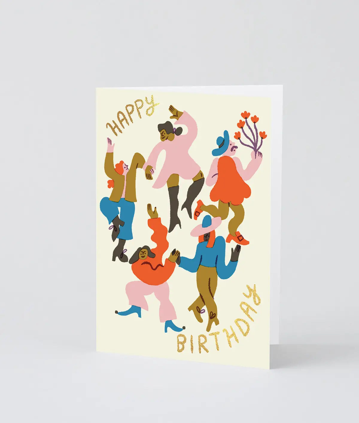 Happy Birthday Dancers Card