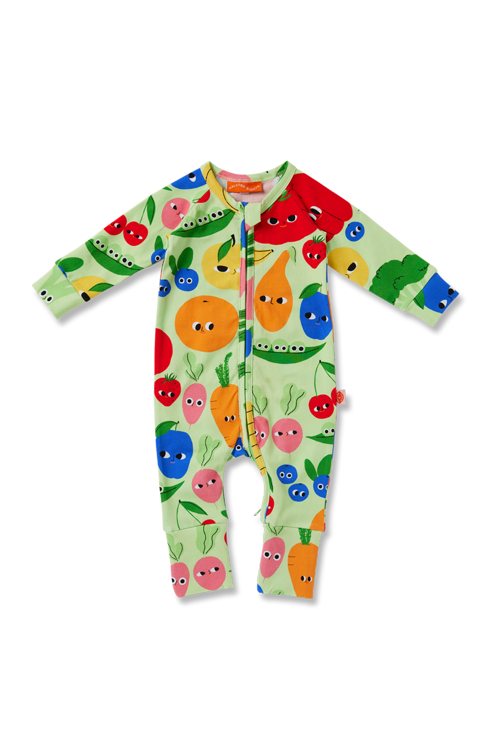 Happy Harvest LS Zip Up Romper