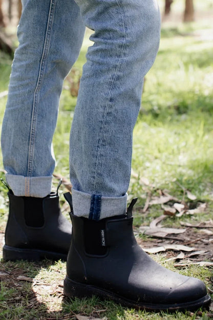Bobbi Gumboot (Black/Black)
