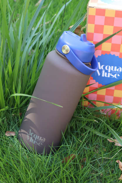 Acqua 1L Bottle (Choc/Navy)