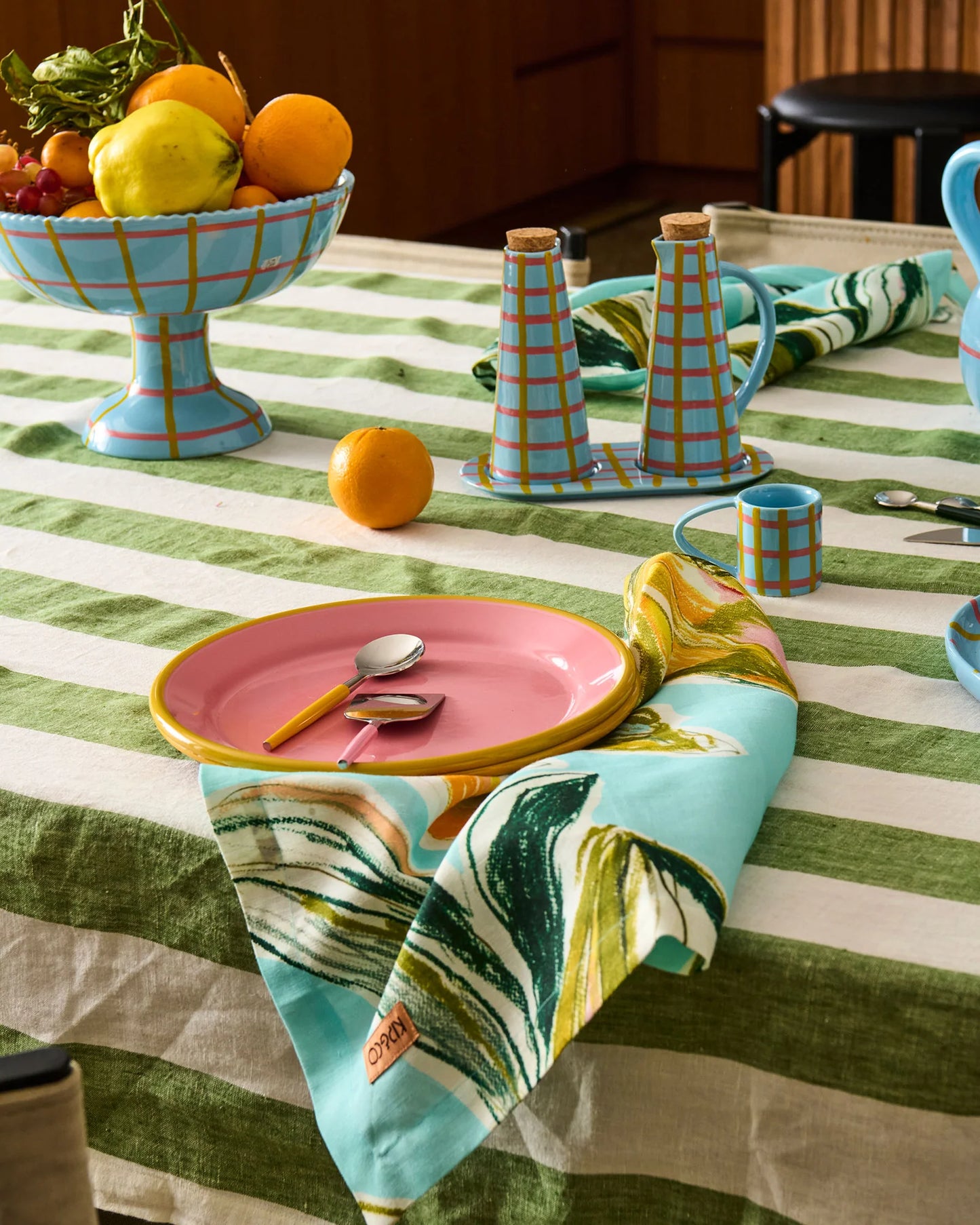 Callaway Tartan Oil & Vinegar Set