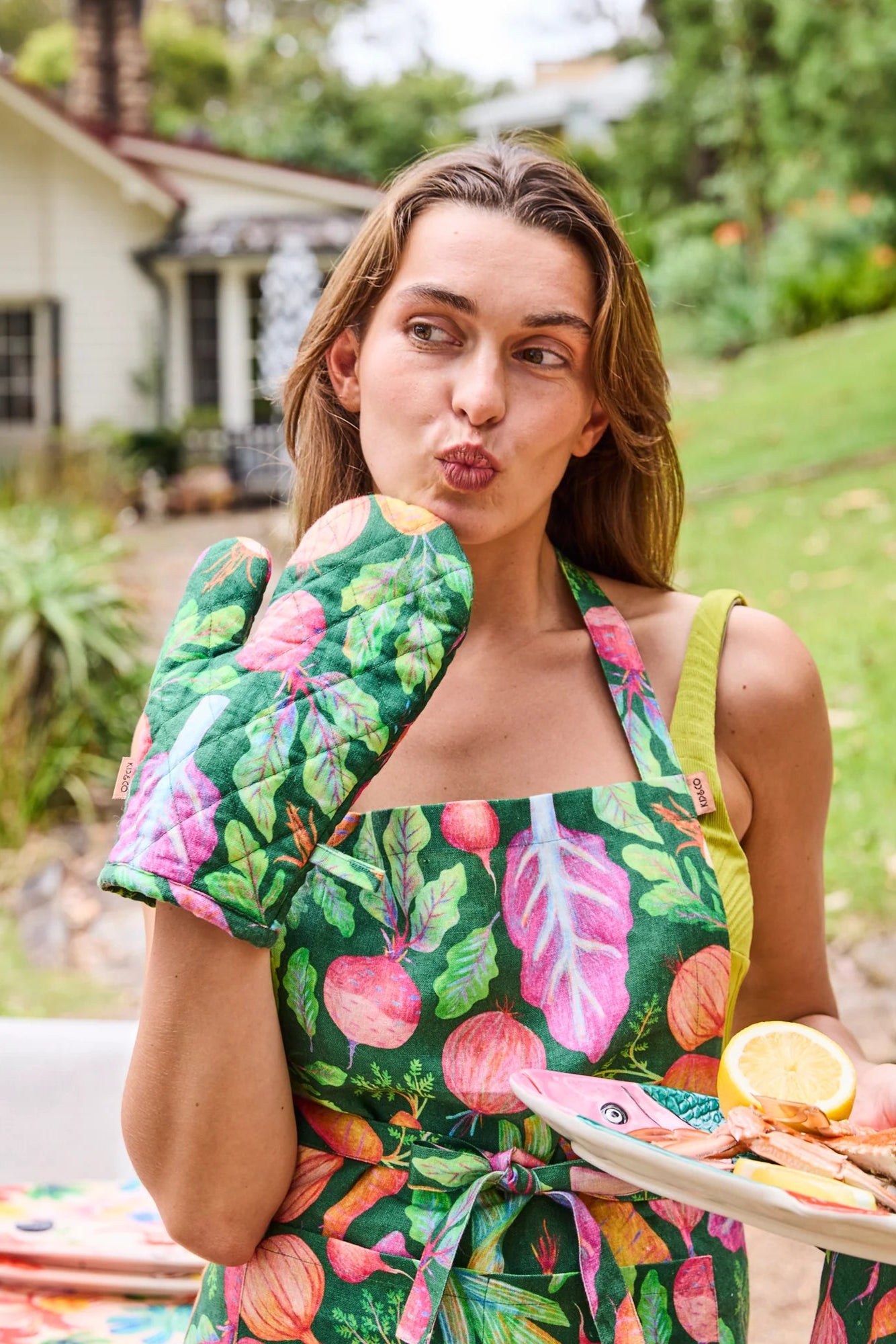Veggie Soup Oven Mitt