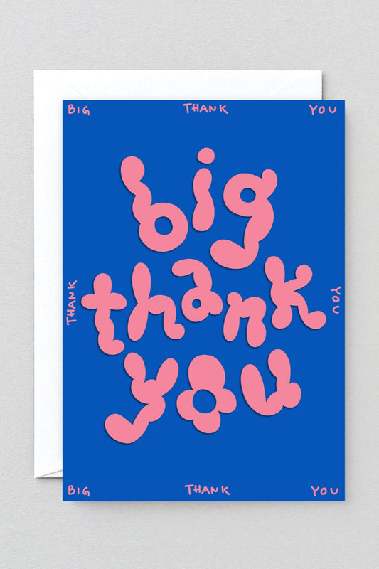 Big Thank You Card