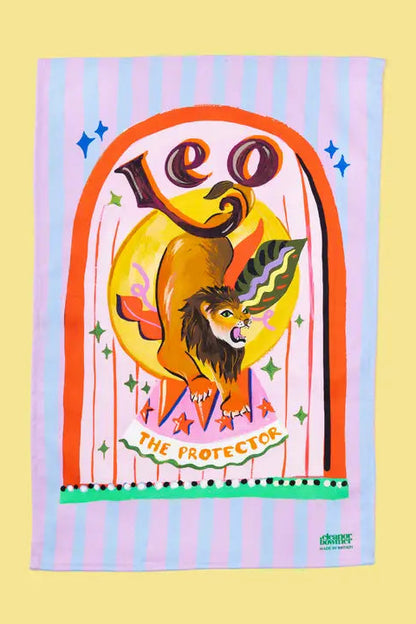 Zodiac Tea Towel (Leo)