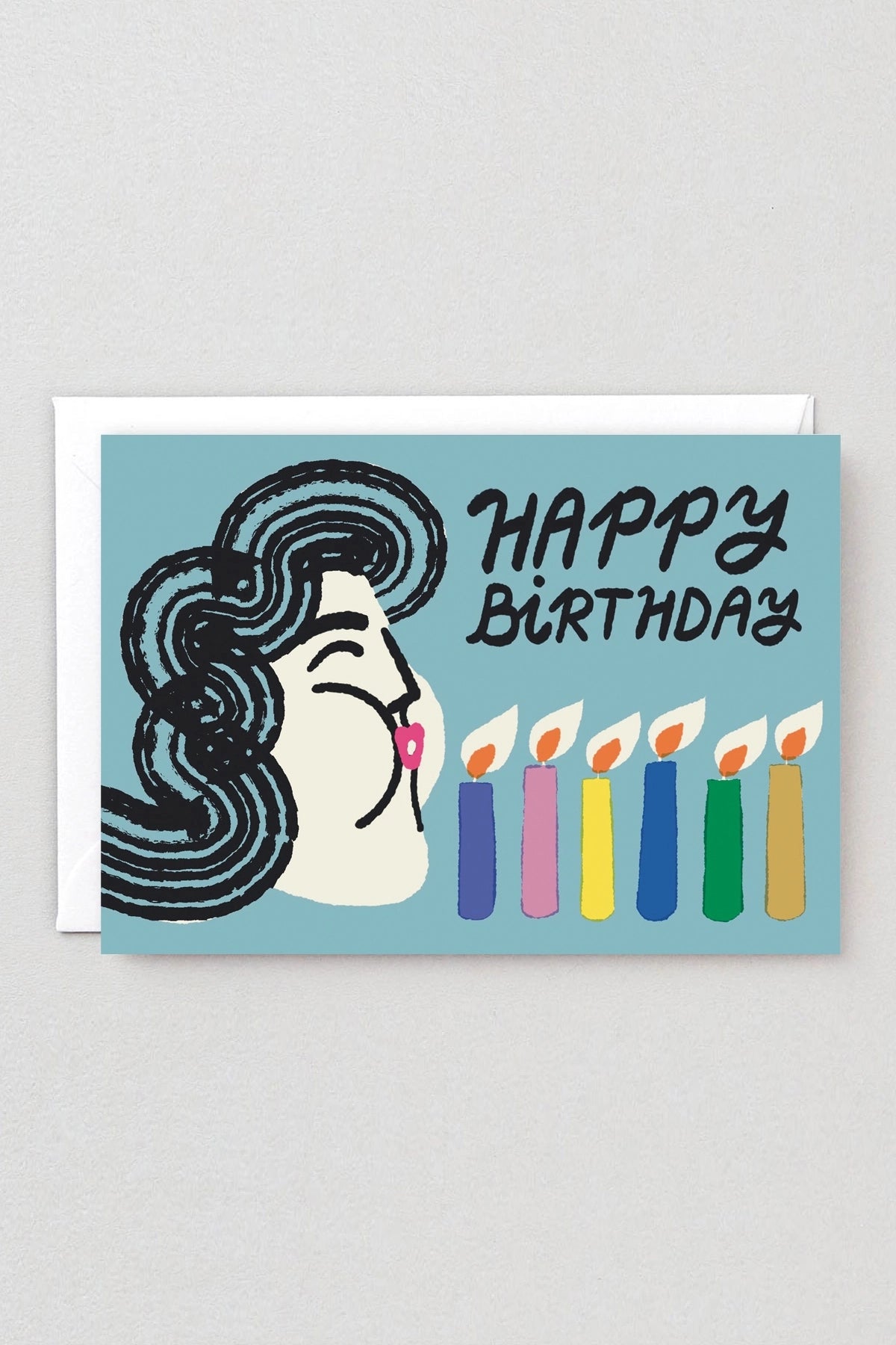 Happy Birthday Candles Card