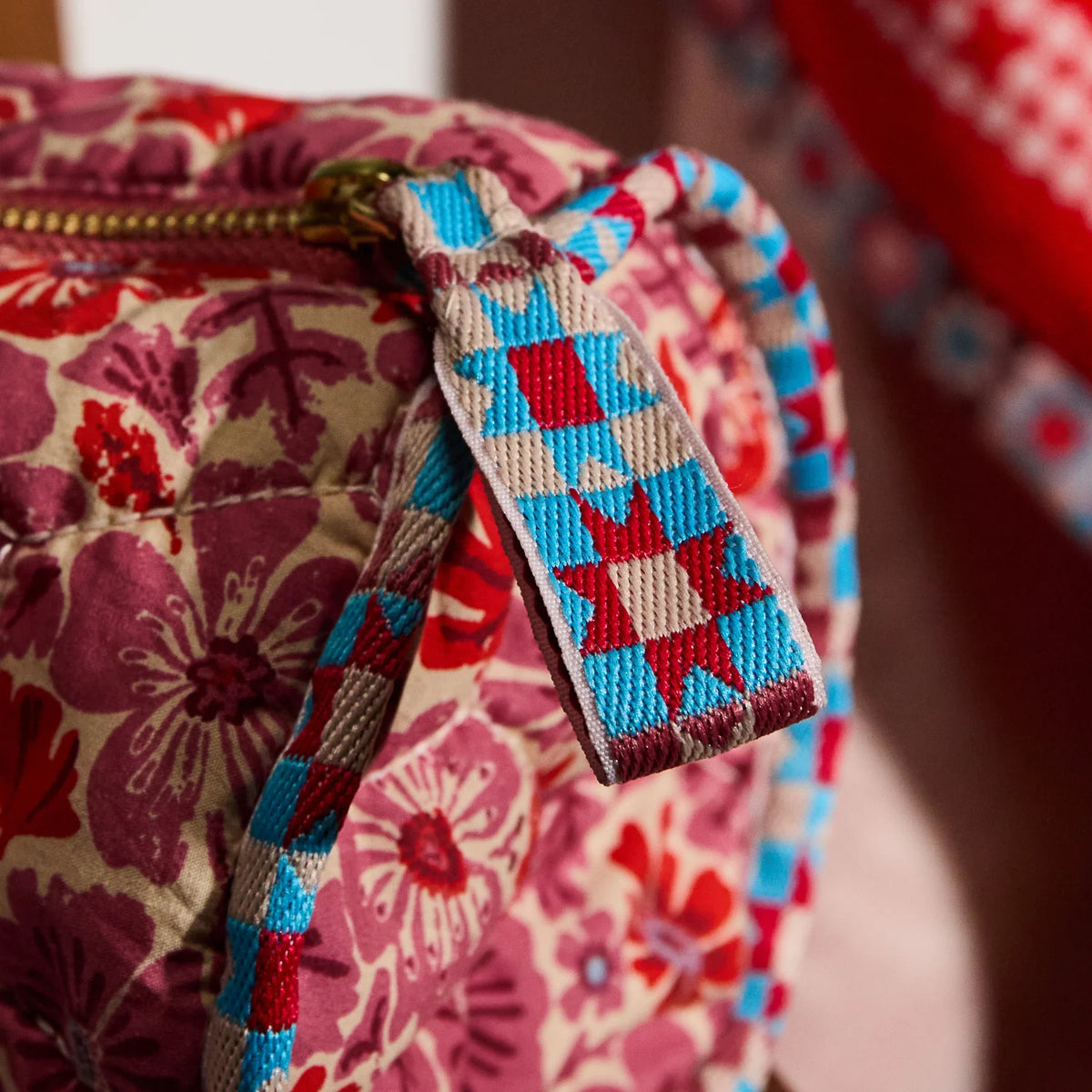 Magnolia Makeup Bag (Poppy)
