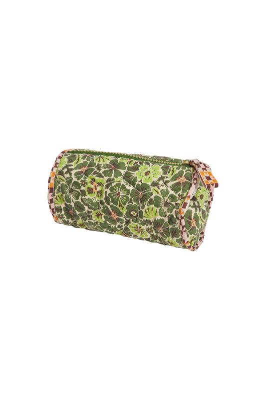Magnolia Makeup Bag (Cactus Green)