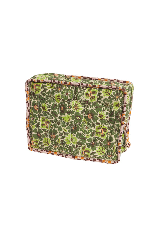 Magnolia Vanity Bag (Cactus Green)