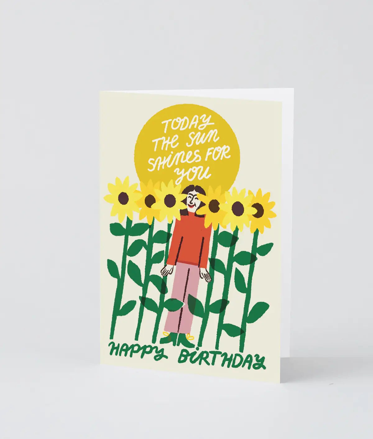 Today the Sun Shines For You Card