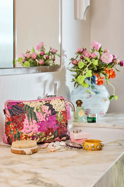 Australian Bush Quilted Toiletry Purse
