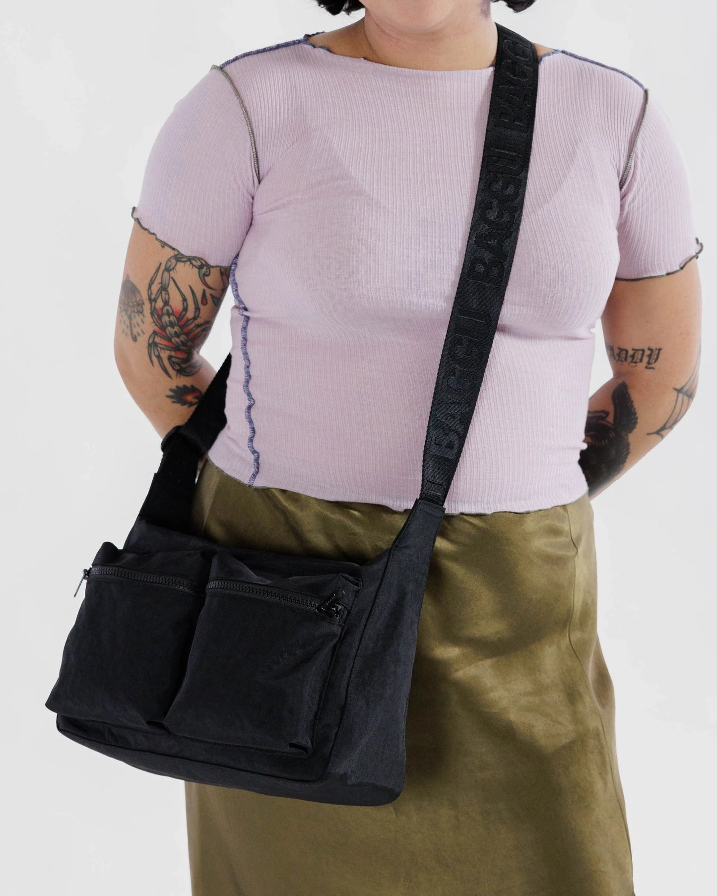 Medium Cargo Crossbody (Black)