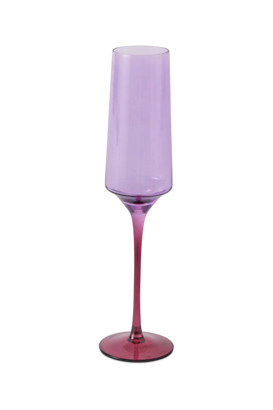 Champagne Glass 2P Set (Lilac Fiesta)
